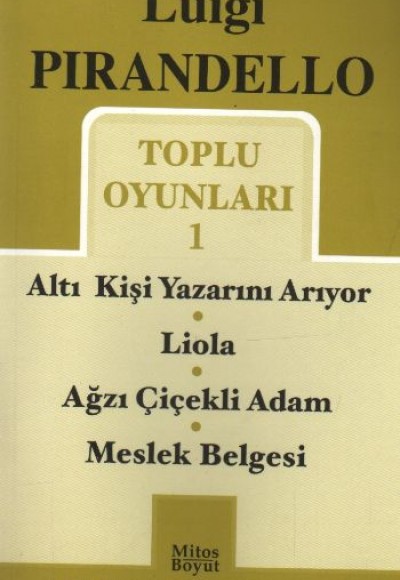 Toplu Oyunları-1 / Luigi Pirandello (329) Toplu Oyunları-1 / Luigi Pirandello (329)