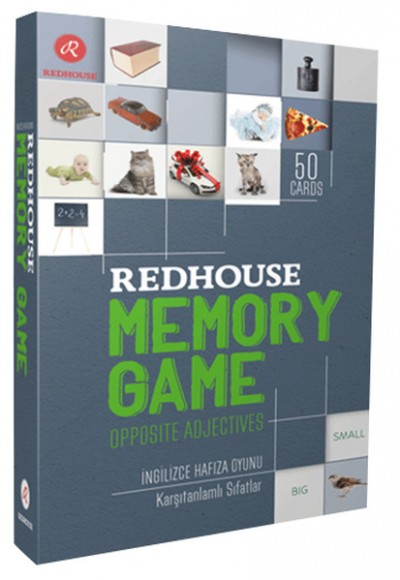 Redhouse Memory Game - Opposite Adjectives Redhouse Memory Game - Opposite Adjectives