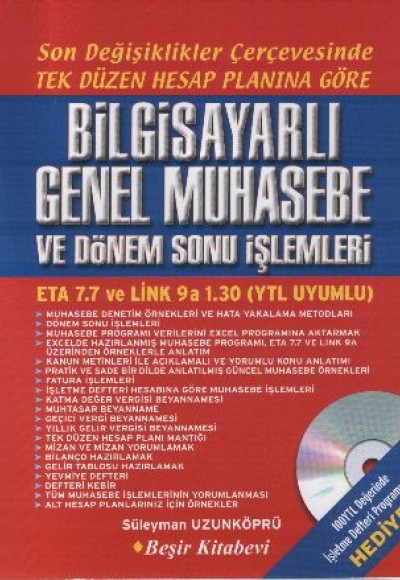 Bilgisayarlı Genel Muhasebe Bilgisayarlı Genel Muhasebe