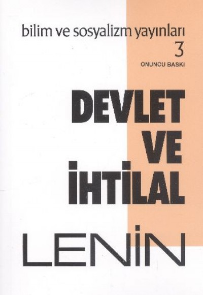 Devlet ve İhtilal Devlet ve İhtilal