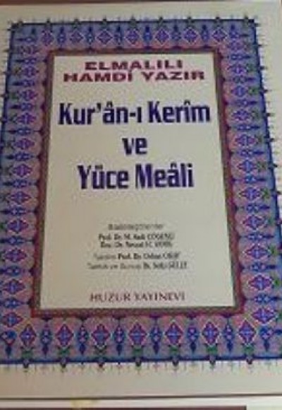 Cami Boy Kur’an-ı Kerim ve Yüce Meali (Hafız Osman Hattı) Cami Boy Kur’an-ı Kerim ve Yüce Meali (Hafız Osman Hattı)