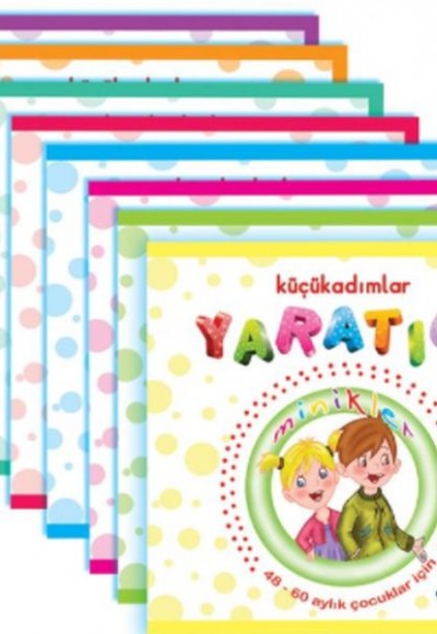 Küçükadımlar Yaratıcı Minikler (8 Kitap)