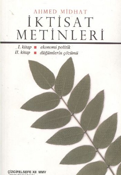 İktisat Metinleri İktisat Metinleri