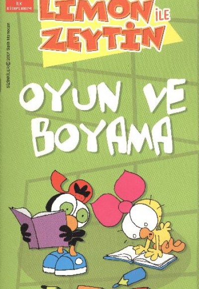 Limon ile Zeytin: Oyun ve Boyama Limon ile Zeytin: Oyun ve Boyama