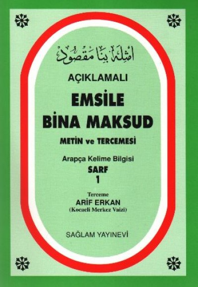Açıklamalı Emsile Bina Maksud Açıklamalı Emsile Bina Maksud