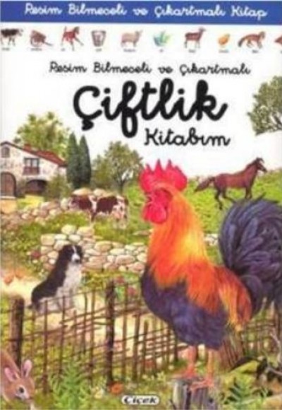 Resim Bilmeceli ve Çıkartmalı Çiftlik Kitabım Resim Bilmeceli ve Çıkartmalı Çiftlik Kitabım