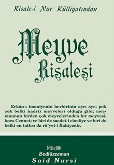 Meyve Risalesi Normal Boy Meyve Risalesi Normal Boy