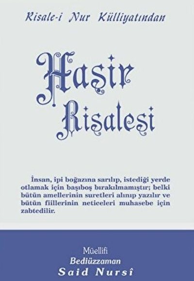 Haşir Risalesi Normal Boy Haşir Risalesi Normal Boy