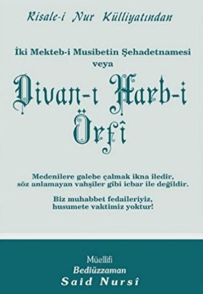 Divan-ı Harb-i Örfi Normal Boy Divan-ı Harb-i Örfi Normal Boy