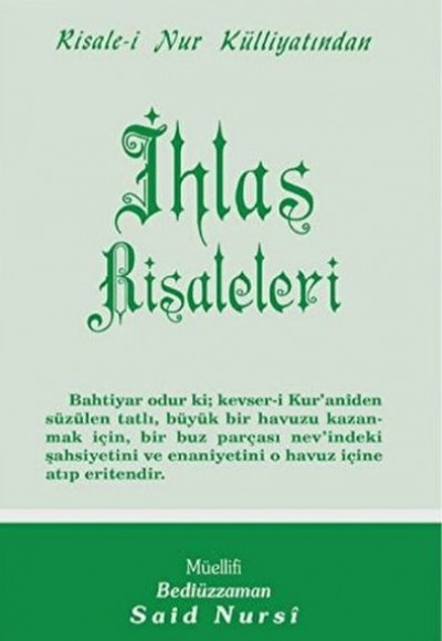 İhlas Risaleleri Normal Boy İhlas Risaleleri Normal Boy