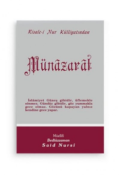 Münâzarât Cep Boy Münâzarât Cep Boy