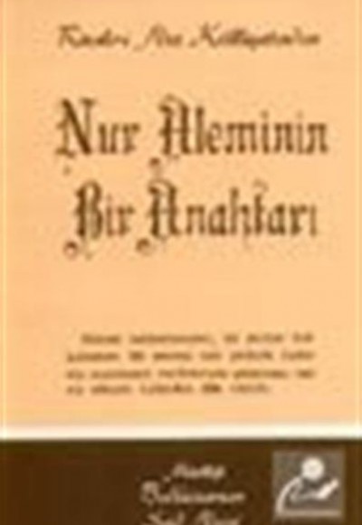 Nur Aleminin Bir Anahtarı Cep Boy Nur Aleminin Bir Anahtarı Cep Boy
