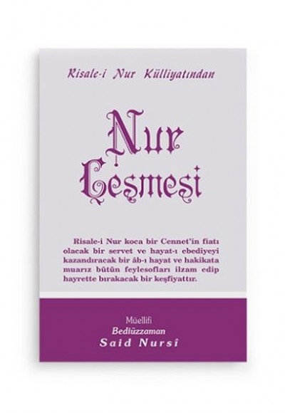 Nur Çeşmesi Cep Boy Nur Çeşmesi Cep Boy