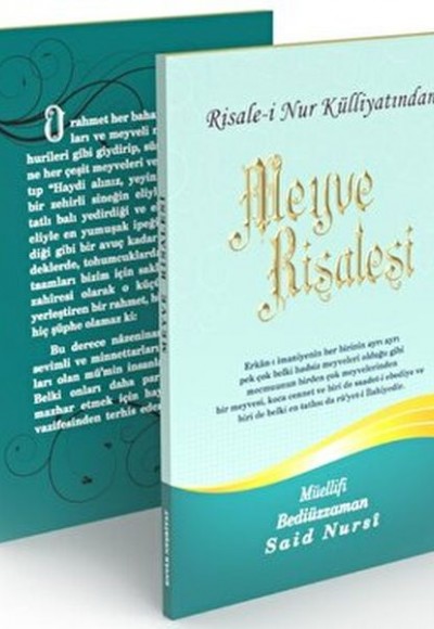 Meyve Risalesi Büyük Boy Meyve Risalesi Büyük Boy