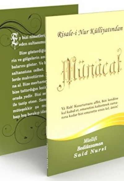 Münacat Risalesi Büyük Boy Münacat Risalesi Büyük Boy