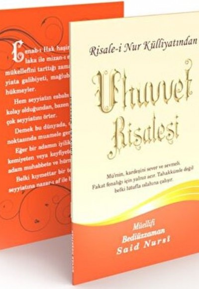 Uhuvvet Risalesi Büyük Boy