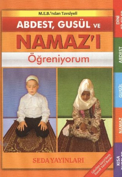 Abdest Gusül ve Namazı Öğreniyorum Çanta Boy Abdest Gusül ve Namazı Öğreniyorum Çanta Boy