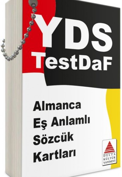Delta Kültür Almanca Eşanlamlı Sözcük Kartları / YDS TestDaF Delta Kültür Almanca Eşanlamlı Sözcük Kartları / YDS TestDaF