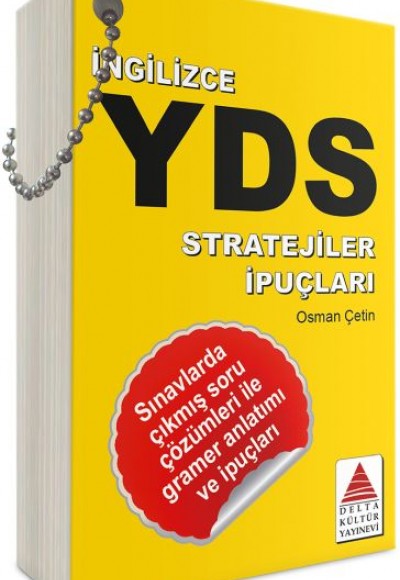 Delta Kültür İngilizce YDS Stratejiler İpuçları Delta Kültür İngilizce YDS Stratejiler İpuçları