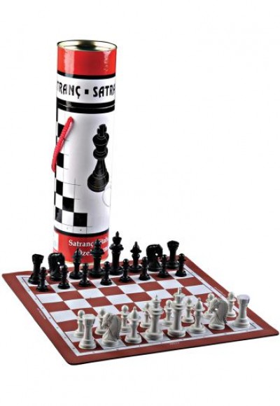 Satranç Kitabı Oyun Zemini ve Taşları Satranç Kitabı Oyun Zemini ve Taşları