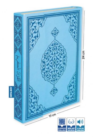 Kuranı Kerim Orta Boy Bilgisayar Hatlı Mühürlü Pembe Kuranı Kerim Orta Boy Bilgisayar Hatlı Mühürlü Pembe