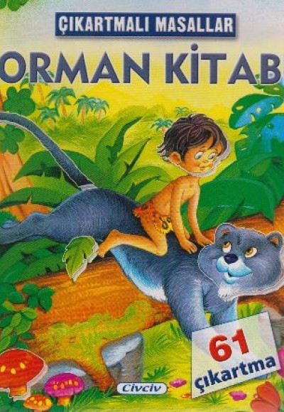 Çıkartmalı Masallar - Orman Kitabı