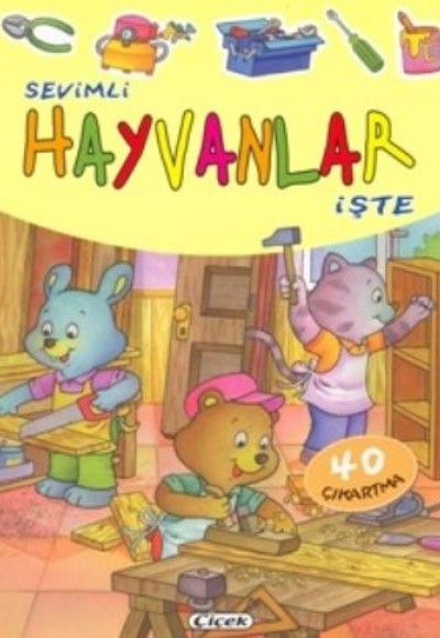 Sevimli Hayvanlar İşte - 40 Çıkartma Sevimli Hayvanlar İşte - 40 Çıkartma
