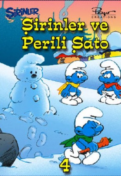 Şirinler 4 - Şirinler ve Perili Şato (Ciltli) Şirinler 4 - Şirinler ve Perili Şato (Ciltli)