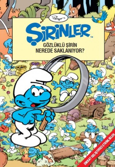 Dikkat Geliştirici Serisi - Gözlüklü Şirin Nerede Saklanıyor? Dikkat Geliştirici Serisi - Gözlüklü Şirin Nerede Saklanıyor?