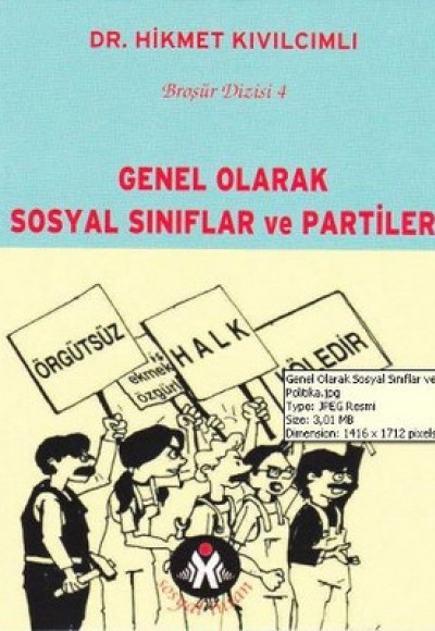 Genel Olarak Sosyal Sınıflar ve Partiler Genel Olarak Sosyal Sınıflar ve Partiler
