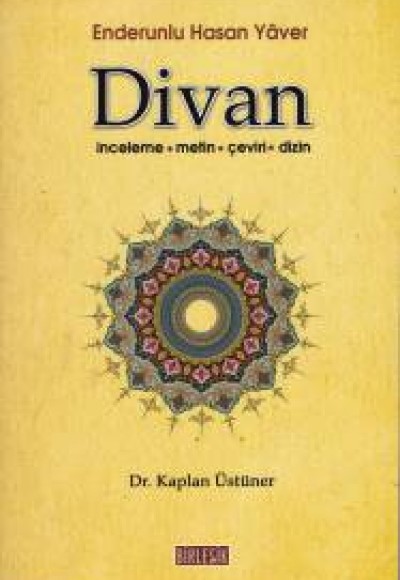 Enderunlu Hasan Yaver Divan Enderunlu Hasan Yaver Divan
