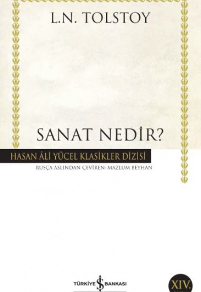 Sanat Nedir - Hasan Ali Yücel Klasikleri Sanat Nedir - Hasan Ali Yücel Klasikleri