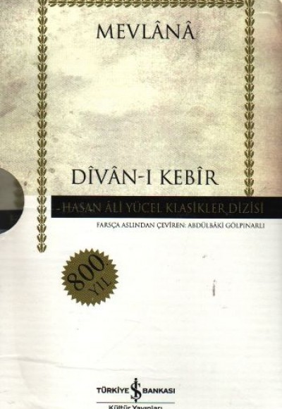 Divan-ı Kebir (8 Cilt Takım) (Karton Kapak Kutulu) Divan-ı Kebir (8 Cilt Takım) (Karton Kapak Kutulu)