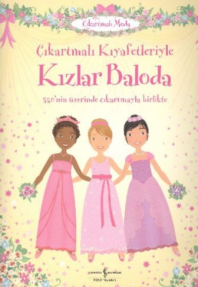 Çıkartmalı Kıyafetleriyle Kızlar Baloda Çıkartmalı Kıyafetleriyle Kızlar Baloda