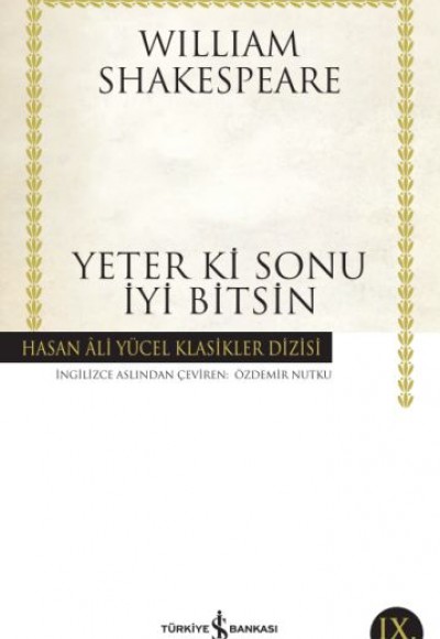 Yeter Ki Sonu İyi Bitsin - Hasan Ali Yücel Klasikleri Yeter Ki Sonu İyi Bitsin - Hasan Ali Yücel Klasikleri