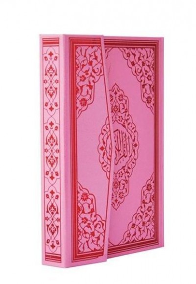 Kuranı Kerim Bilgisayar Hatlı Pembe Renkli Orta Boy Kuranı Kerim Bilgisayar Hatlı Pembe Renkli Orta Boy