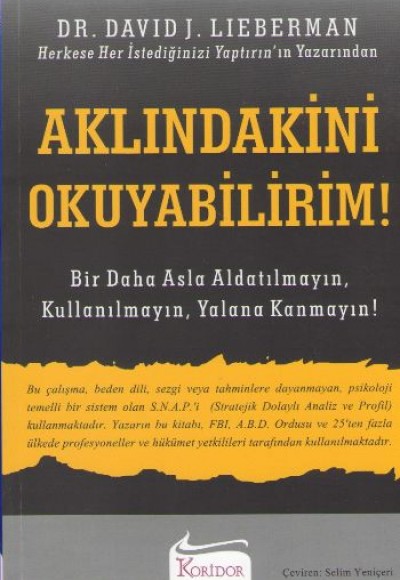 Aklındakini Okuyabilirim! Aklındakini Okuyabilirim!