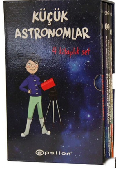 Küçük Astronomlar Serisi-4 Kitap Set Küçük Astronomlar Serisi-4 Kitap Set