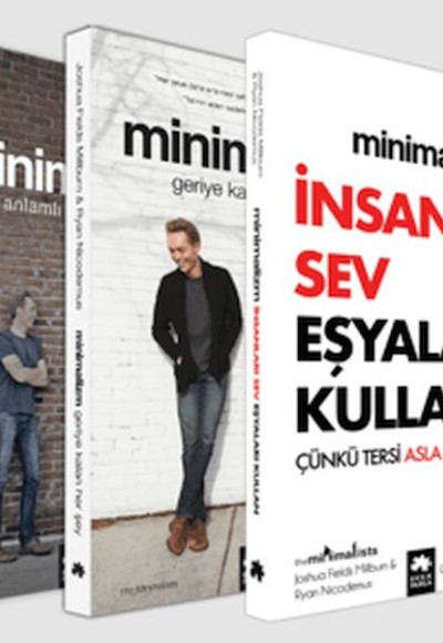 Minimalizm Serisi - 3 Kitap Takım Minimalizm Serisi - 3 Kitap Takım