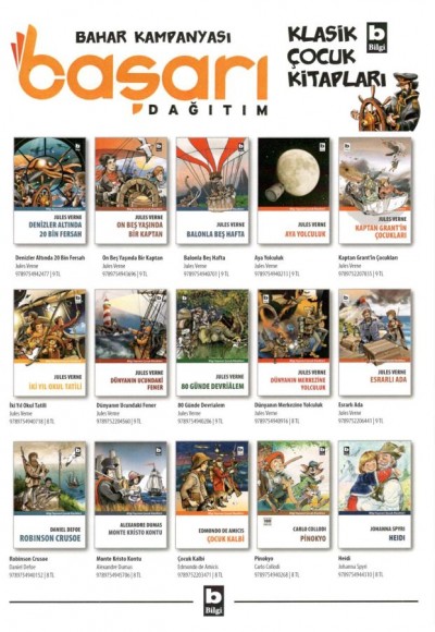Bilgi Klasik Çocuk Kitapları (61 ÇEŞİT - 122 AD) Bilgi Klasik Çocuk Kitapları (61 ÇEŞİT - 122 AD)