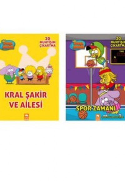 Kral Şakir Boyama 4 Kitaplık Kral Şakir Boyama 4 Kitaplık