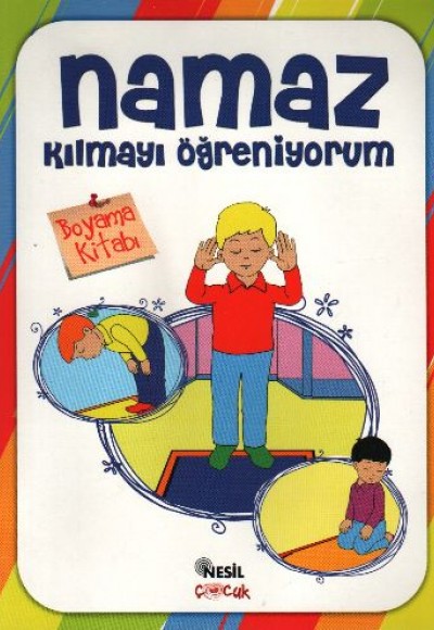 Namaz Kılmayı Öğreniyorum Erkek - Boyama Namaz Kılmayı Öğreniyorum Erkek - Boyama
