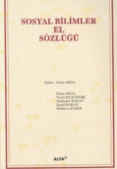 Sosyal Bilimler El Sözlüğü-Ciltli Sosyal Bilimler El Sözlüğü-Ciltli