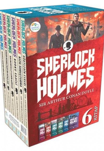 Sherlock Holmes 6 Kitap Takım Kutulu Sherlock Holmes 6 Kitap Takım Kutulu