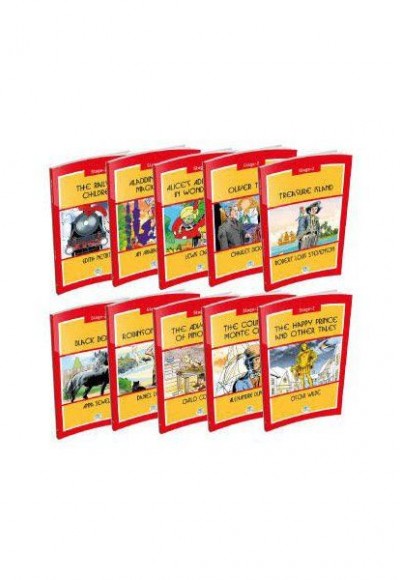 İngilizce Hikaye Seti - Stage 2 - 10 Kitap Takım İngilizce Hikaye Seti - Stage 2 - 10 Kitap Takım