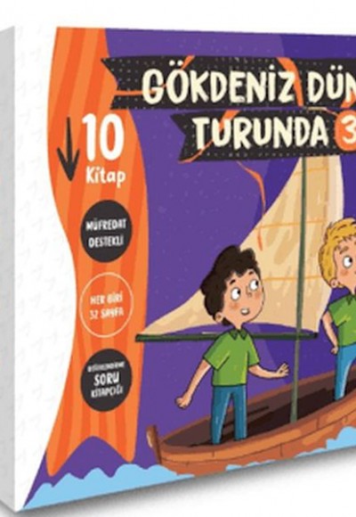 Gökdeniz Dünya Turunda 3 - 2. Sınıf Hikaye Seti (10 Kitap)