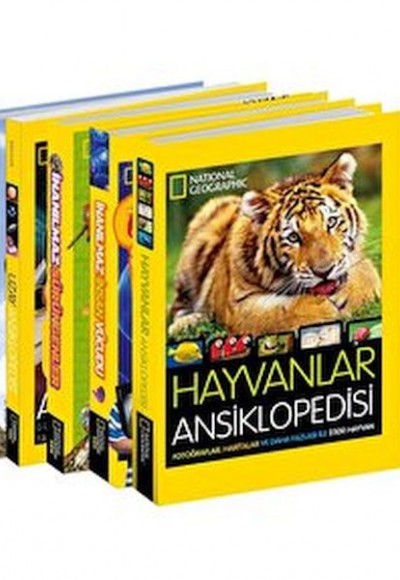 National Geographic Kids Dev Ansiklopedi Seti 5 Kitap Ciltli