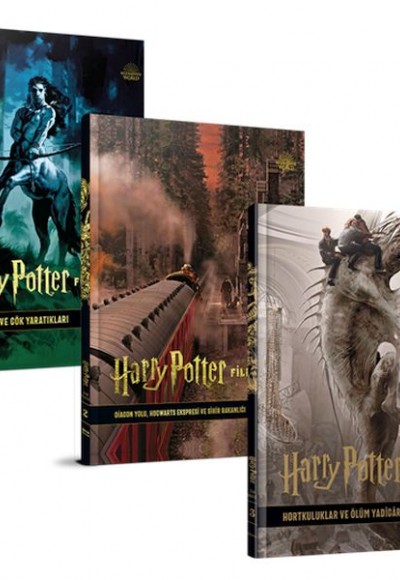 Harry Potter Film Dehlizi Serisi 3 Kitap Takım ( Karton Kapak)