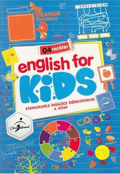 Etkinliklerle İngilizce Öğreniyorum 4 - English for Kids