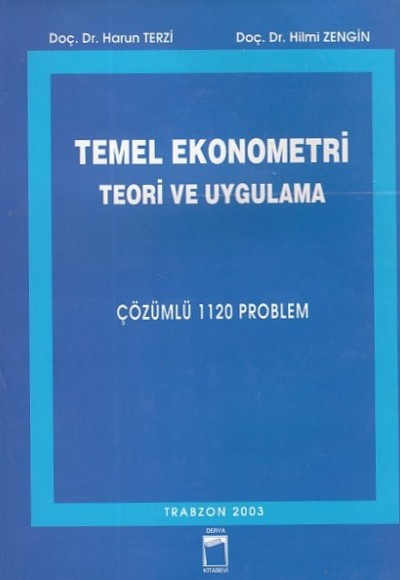 Temel Ekonometri Teori ve Uygulama